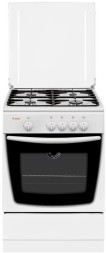 Плита Газовая Gefest CG 60MC7 K73 белый (металлическая крышка) реш.чугун