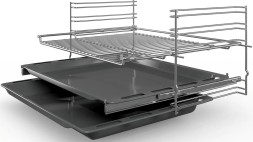 Духовой шкаф Электрический Bosch HBF534EW0Q белый/серебристый