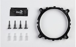 Устройство охлаждения(кулер) Aerocool Verkho 1-3P Soc-AM5/AM4/1151/1200 черный/синий 3-pin 28dB Al+Cu 100W 280gr Ret