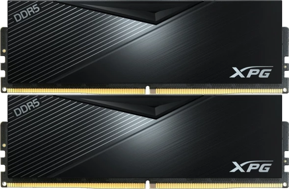 Память DDR5 2x32GB 6400MHz A-Data AX5U6400C3232G-DCLABK XPG Lancer RTL PC5-51200 CL32 DIMM 288-pin 1.4В kit dual rank Ret