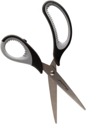 Ножницы Silwerhof Mode универсальные 165мм ручки с резиновой вставкой черный