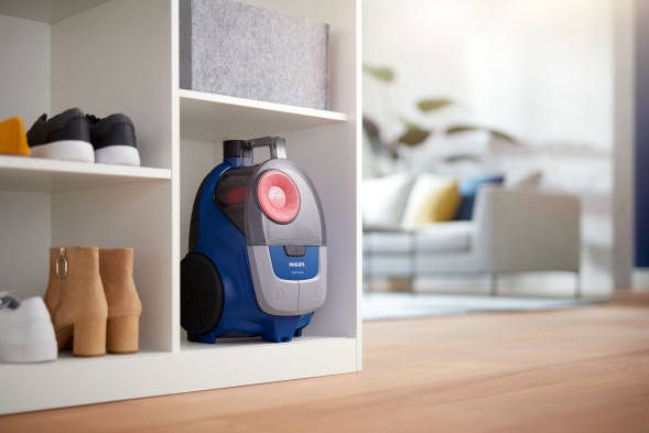 Пылесос Philips XB2123/09 850Вт синий/черный