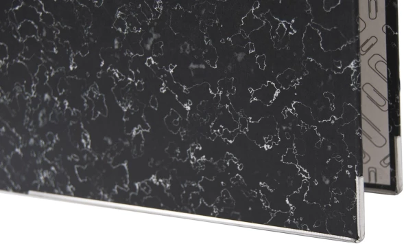 Папка-регистратор Buro A4 50мм картон/бумага черный мет.окант. сборная (упак.:2шт)