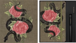 Набор Moleskine Limited Edition Year of the snake Roses блокнот/ручка/под.коробка руч.:перьевая