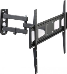 Кронштейн для телевизора Hama R1 118157 черный 37&amp;quot;-75&amp;quot; макс.30кг настенный поворотно-выдвижной и наклонный