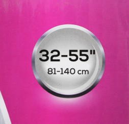 Кронштейн для телевизора Ultramounts UM872 черный 32&amp;quot;-55&amp;quot; макс.35кг настенный поворотно-выдвижной и наклонный