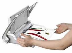 Переплетчик Fellowes STAR+ 150 (FS-56275) A4/перф.12л.сшив/макс.150л./пластик.пруж. (6-18мм)