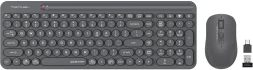 Клавиатура + мышь A4Tech Fstyler FG3300 Air2 клав:серый мышь:серый USB беспроводная slim Multimedia