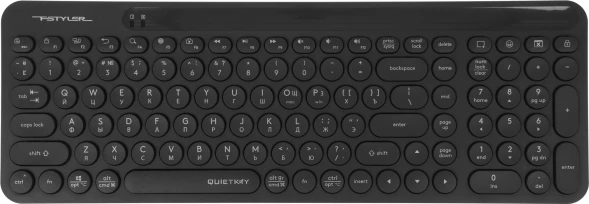 Клавиатура + мышь A4Tech Fstyler FG3300 Air2 клав:серый мышь:серый USB беспроводная slim Multimedia