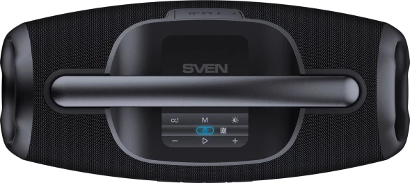 Колонка порт. Sven АС PS-990 черный 180W 2.0 BT/3.5Jack 5200mAh (без.бат) (SV-022891)