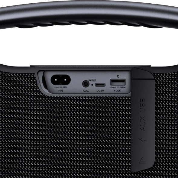 Колонка порт. Sven АС PS-990 черный 180W 2.0 BT/3.5Jack 5200mAh (без.бат) (SV-022891)