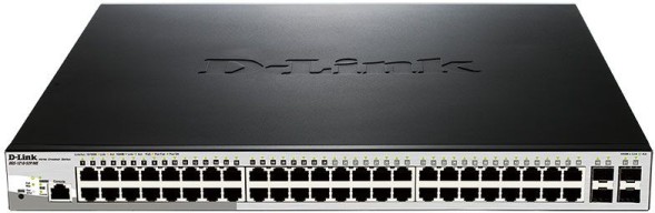 Коммутатор D-Link DGS-1210-52P/ME DGS-1210-52P/ME/B1A 48x1Гбит/с 4SFP 24PoE 193W управляемый