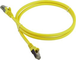 Патч-корд Lanmaster LAN-PC45/S6-3.0-YL FTP RJ-45 вил.-вилка RJ-45 кат.6 3м желтый LSZH (уп.:1шт)