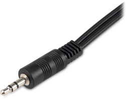 Адаптер аудио Buro BU-2XJACK-JACK 2xJack 3.5 (f)/Jack 3.5 (m) 0.2м. черный