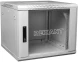Шкаф коммутационный Rexant (04-0966-111) настенный 9U 600x600мм пер.дв.стекл 60кг серый 510мм 230град. 501мм сталь