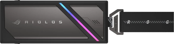 Внешний корпус SSD Asus ROG STRIX AIOLOS NVMe/SATA алюминий черный M2 2280