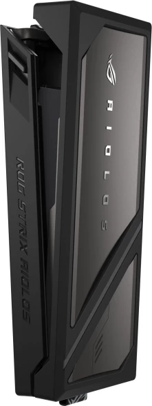Внешний корпус SSD Asus ROG STRIX AIOLOS NVMe/SATA алюминий черный M2 2280