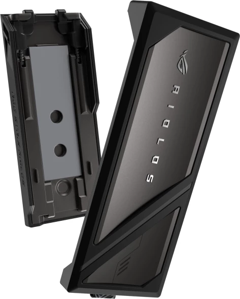Внешний корпус SSD Asus ROG STRIX AIOLOS NVMe/SATA алюминий черный M2 2280