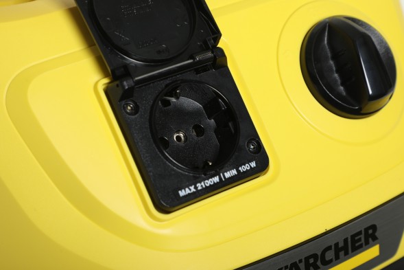 Строительный пылесос Karcher WD 3 P V-17/4/20 Workshop 1000Вт желтый