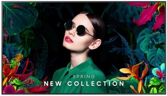 Панель Samsung 50&amp;quot; QM50C черный VA LED 8ms 16:9 DVI HDMI M/M матовая 4000:1 500cd 178гр/178гр 3840x2160 DP RCA Да 4K USB 18.1кг