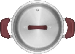 Кастрюля Rondell Bojole RDS-737 5.6л. d=24см (с крышкой) стальной