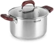 Кастрюля Rondell Bojole RDS-737 5.6л. d=24см (с крышкой) стальной
