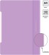 Папка-скоросшиватель Бюрократ Pastel -PSLPAST/VIO A4 прозрач.верх.лист пластик фиолетовый 0.14/0.18