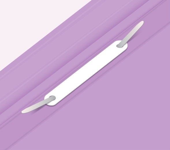 Папка-скоросшиватель Бюрократ Pastel -PSLPAST/VIO A4 прозрач.верх.лист пластик фиолетовый 0.14/0.18