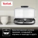 Пароварка Tefal VC204810 3ярус. 800Вт черный