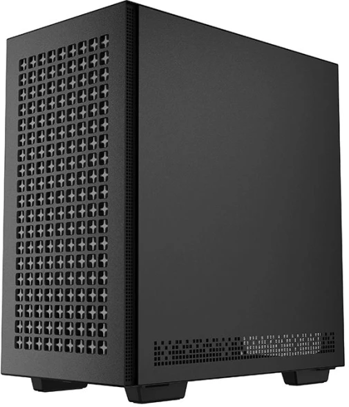 Корпус Deepcool CH370 черный без БП mATX 7x120mm 4x140mm 2xUSB3.0 audio bott PSU