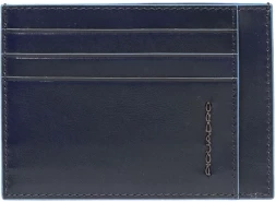 Чехол для кредитных карт Piquadro Blue Square PP2762B2R/BLU2 синий натур.кожа