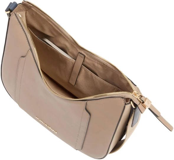 Сумка кросс-боди женская Piquadro Circle BD6657W92/TOBLU бежевая/голубая натур.кожа