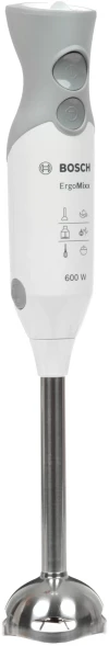 Блендер погружной Bosch MSM66120 600Вт белый/серебристый