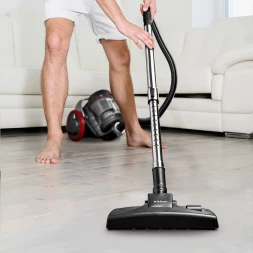 Пылесос Kitfort КТ-5152 700Вт серый/красный