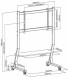 Подставка для телевизора Ultramounts UM306B черный 45&amp;quot;-90&amp;quot; макс.60кг напольный мобильный