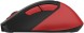 Мышь A4Tech Fstyler FG45CS Air красный/черный оптическая (2000dpi) silent беспроводная USB для ноутбука (7but)