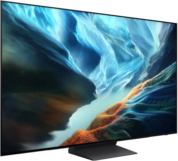 Телевизор OLED Samsung 77&amp;quot; QE77S90HAUXPY Series 9 черный графит 4K Ultra HD 120Hz DVB-T2 DVB-C DVB-S2 USB WiFi Smart TV