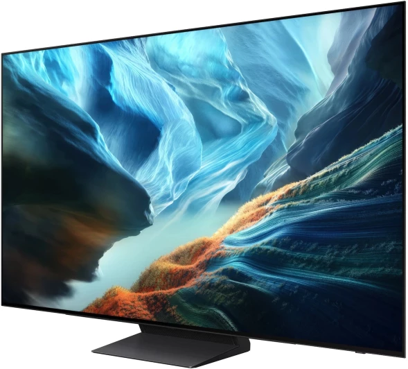 Телевизор OLED Samsung 77&amp;quot; QE77S90HAUXPY Series 9 черный графит 4K Ultra HD 120Hz DVB-T2 DVB-C DVB-S2 USB WiFi Smart TV