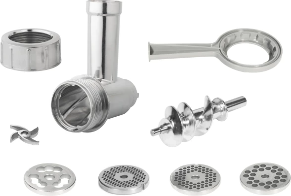Мясорубка Haier HG-702 350Вт серебристый