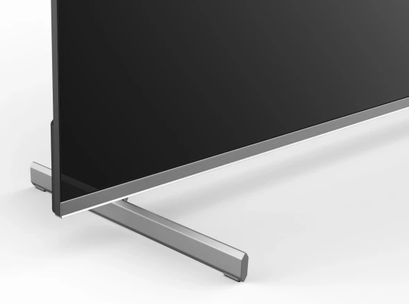 Телевизор QLED Digma Pro 75&amp;quot; Mini LED 75Q Google TV Frameless серебристый/серебристый 4K Ultra HD 144Hz MEMC DVB-T DVB-T2 DVB-C DVB-S DVB-S2 USB WiFi Smart TV