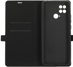 Чехол (флип-кейс) BoraSCO для Xiaomi Poco C40 черный (70748)