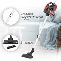 Пылесос ручной Starwind SCH1310 1000Вт красный/черный