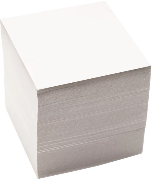 Блок для записей бумажный Silwerhof Eco Эконом 80x80x80мм 60г/м2 70% белый