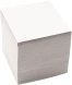 Блок для записей бумажный Silwerhof Eco Эконом 80x80x80мм 60г/м2 70% белый