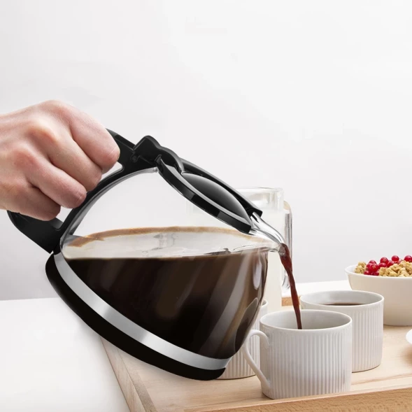 Кофеварка капельная Kitfort КТ-7136 680Вт черный