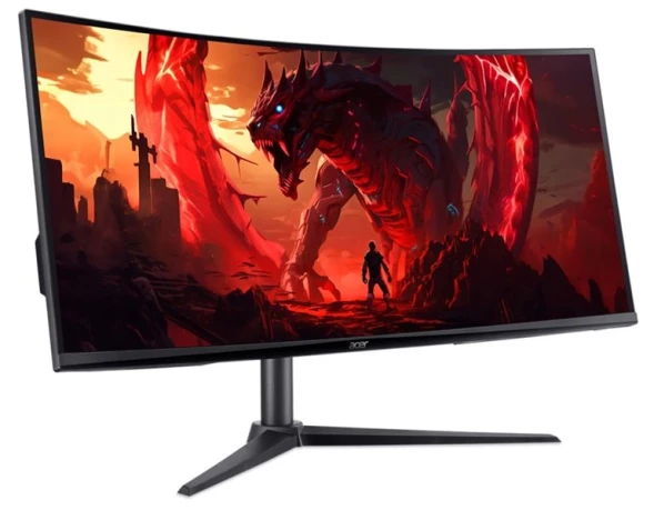 Монитор Acer 34&amp;quot; Nitro XZ342CUV3bmiiphx черный VA LED 1ms 21:9 HDMI M/M матовая HAS 400cd 178гр/178гр 3440x1440 180Hz DP 2K