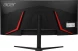 Монитор Acer 34&amp;quot; Nitro XZ342CUV3bmiiphx черный VA LED 1ms 21:9 HDMI M/M матовая HAS 400cd 178гр/178гр 3440x1440 180Hz DP 2K