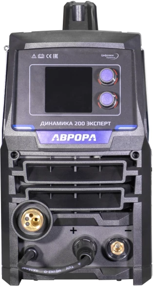 Сварочный полуавтомат Aurora Динамика 200 Эксперт инвертор TIG/МIG/МAG/MMA 6кВт