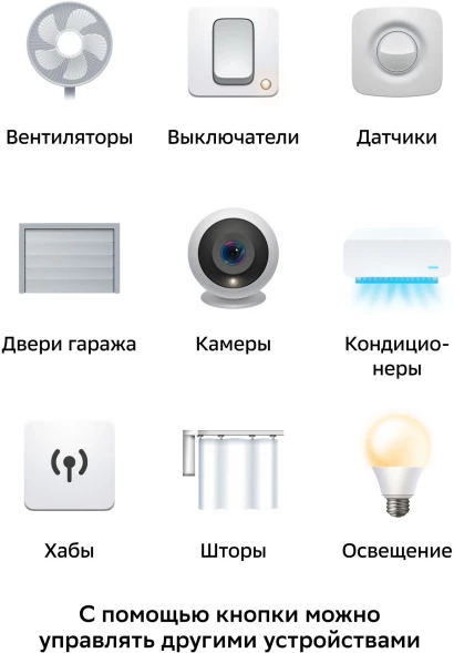 Умная кнопка Sber SBDV-00032 р.д.22м белый