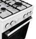Плита газовая Gorenje GG5A12WH белая 4 конфорки, духовка 70 л, без крышки
